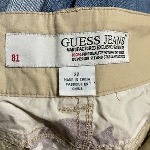 Guess camo pants